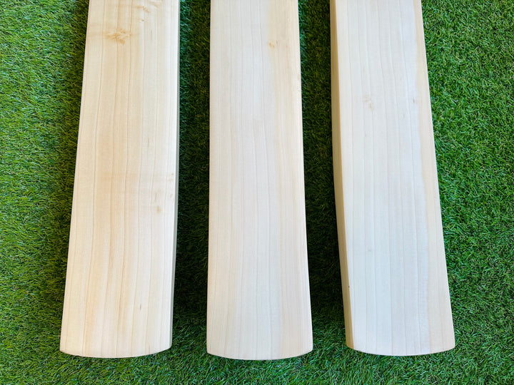 Plain Grade 1 English Willow Cricket Bat | Chris Gayle Profile | 40mm Edges