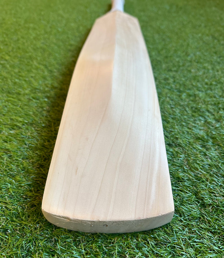 Plain Grade 2 English Willow Cricket Bat | Full Profile