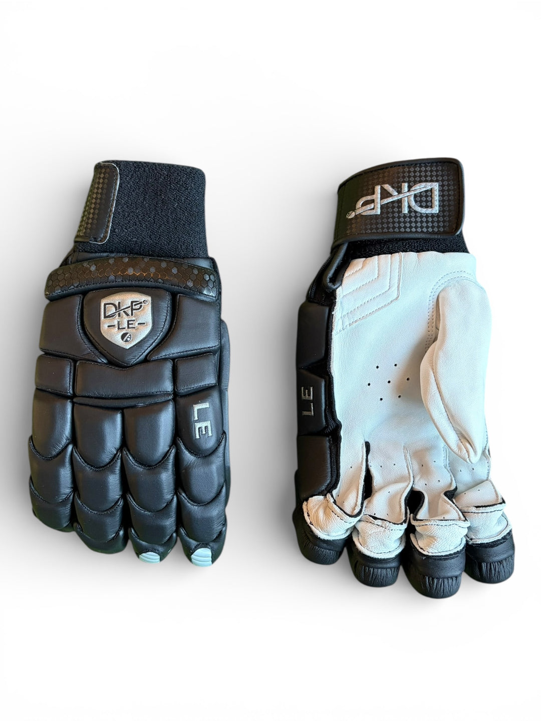 DKP Limited Edition Black and Navy Cricket Batting Gloves | New Model