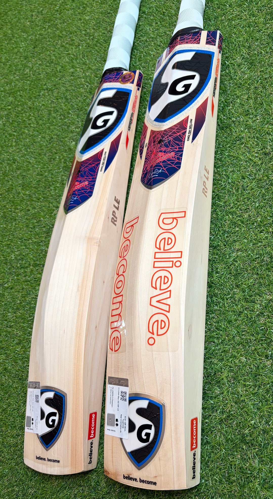 SG RP Limited Edition Cricket Bat | As Used Rishabh Pant | 40mm Edges