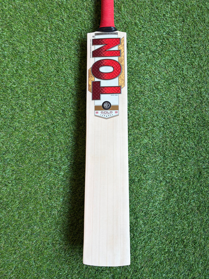 TON Gold Edition Cricket Bat | Long Blade | 40mm Edges