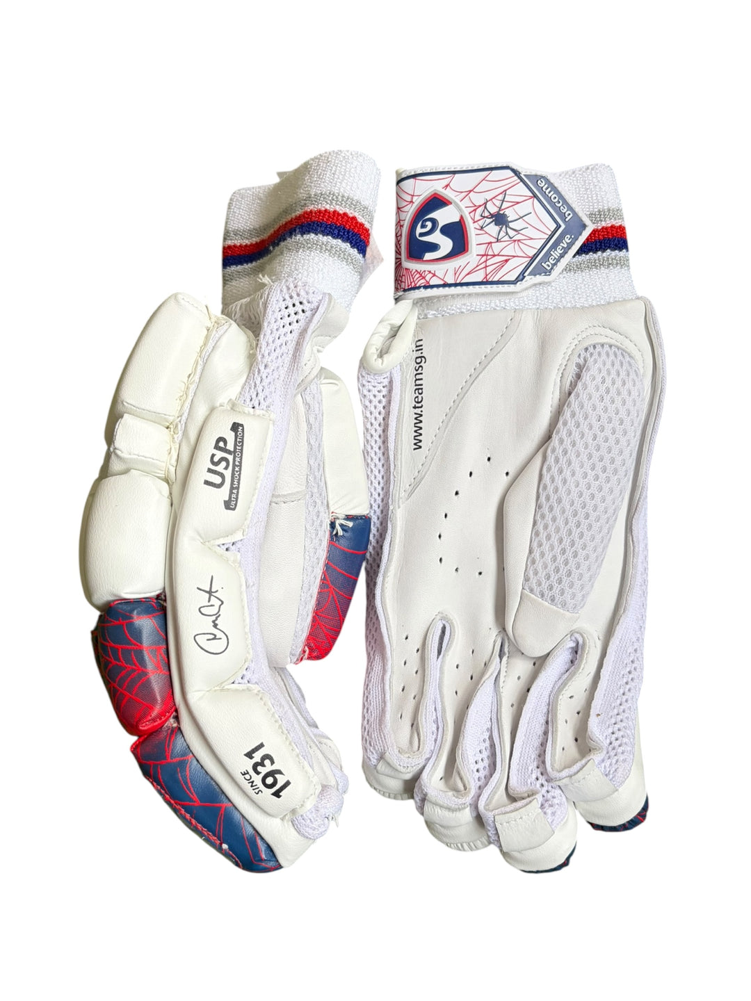 SG RP Lite Cricket Batting Gloves | As Endorsed by Rishabh Pant
