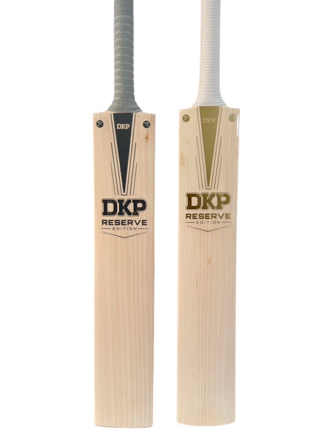 DKP Reserve Edition Cricket Bat | Royal Gold & Metallic Grey