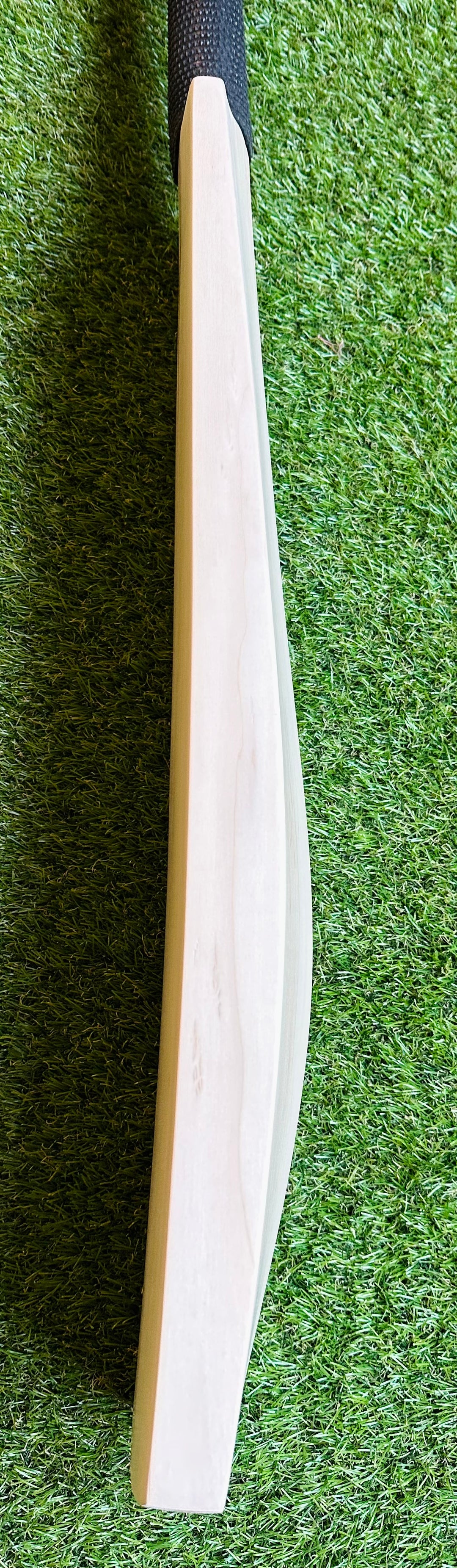 Plain Grade 1+ English Willow Cricket Bat | Full Spine Profile