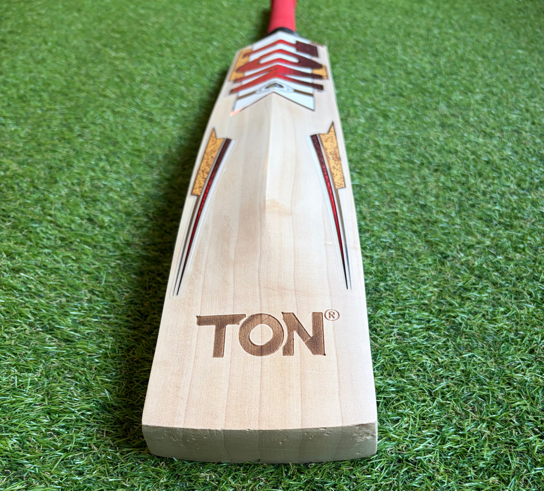 TON Gold Edition Cricket Bat | Long Blade | 40mm Edges