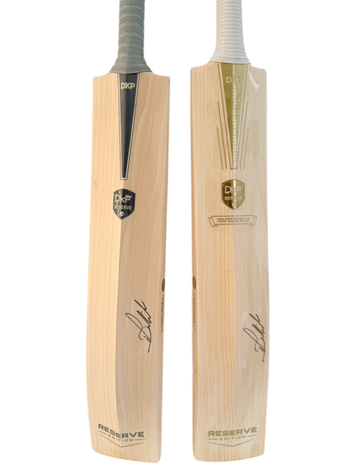 DKP Reserve Edition Cricket Bat | Royal Gold & Metallic Grey