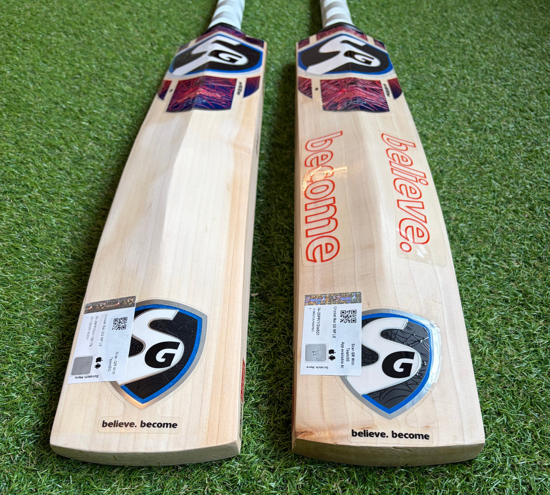 SG RP Limited Edition Cricket Bat | As Used Rishabh Pant | 40mm Edges