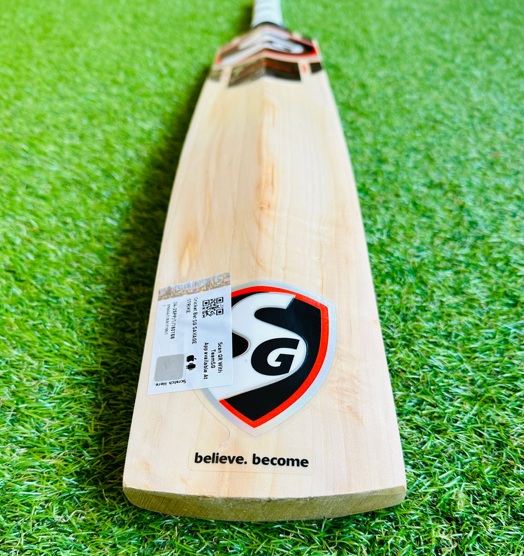 SG Savage Strike Cricket Bat | 10 Grains