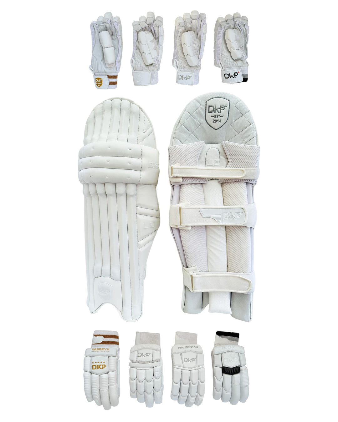 DKP Icon Bundle | Cricket Bat | Cricket Gloves | Cricket Pads | Cricket Bag