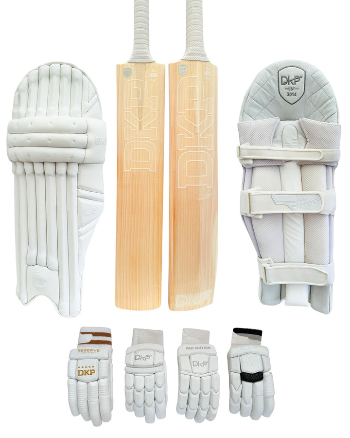 DKP Elements Bundle | Cricket Bat | Cricket Gloves | Cricket Pads | Cricket Bag