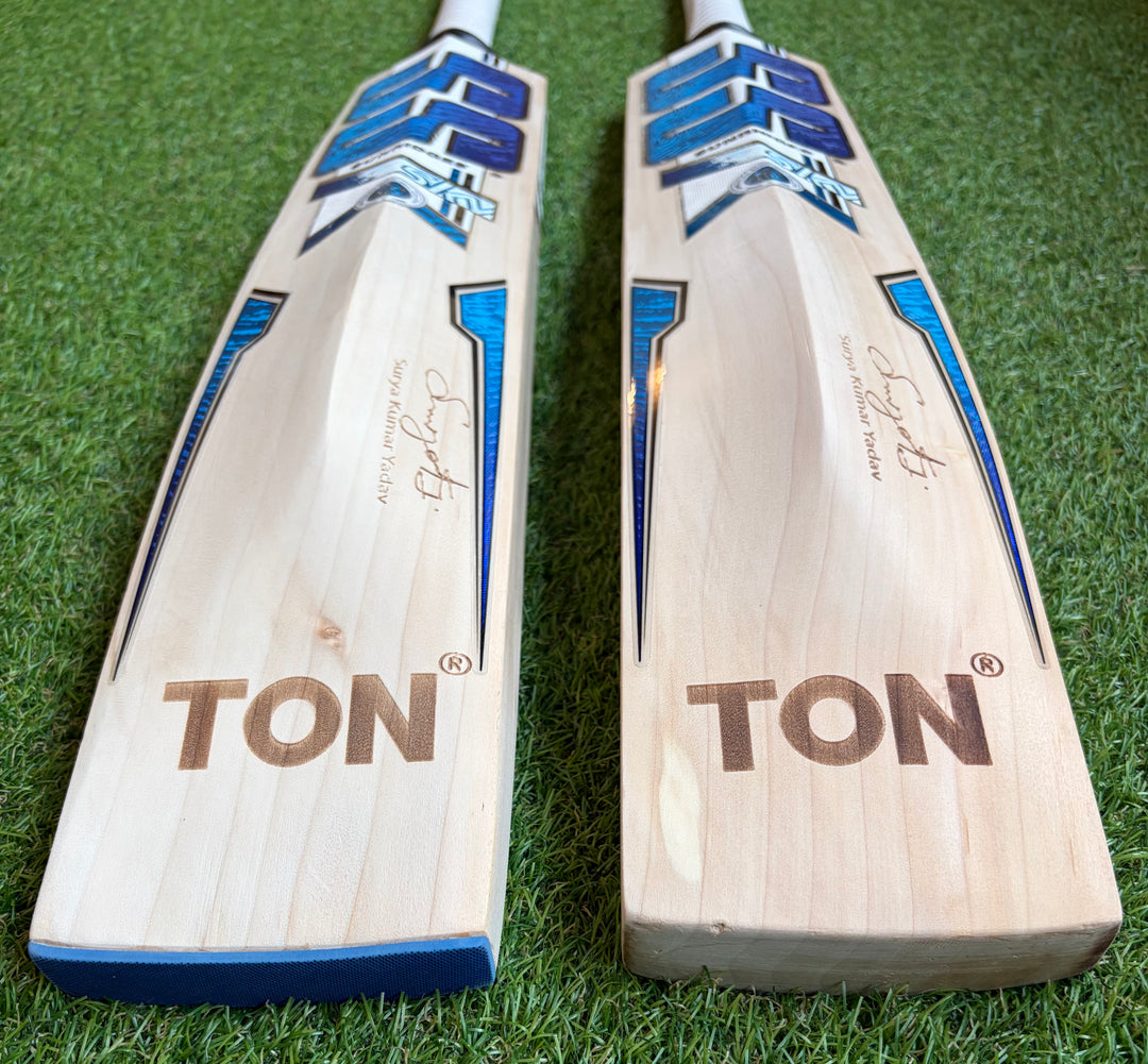 SS TON Sky Flicker Pro Cricket Bat | Harrow Size