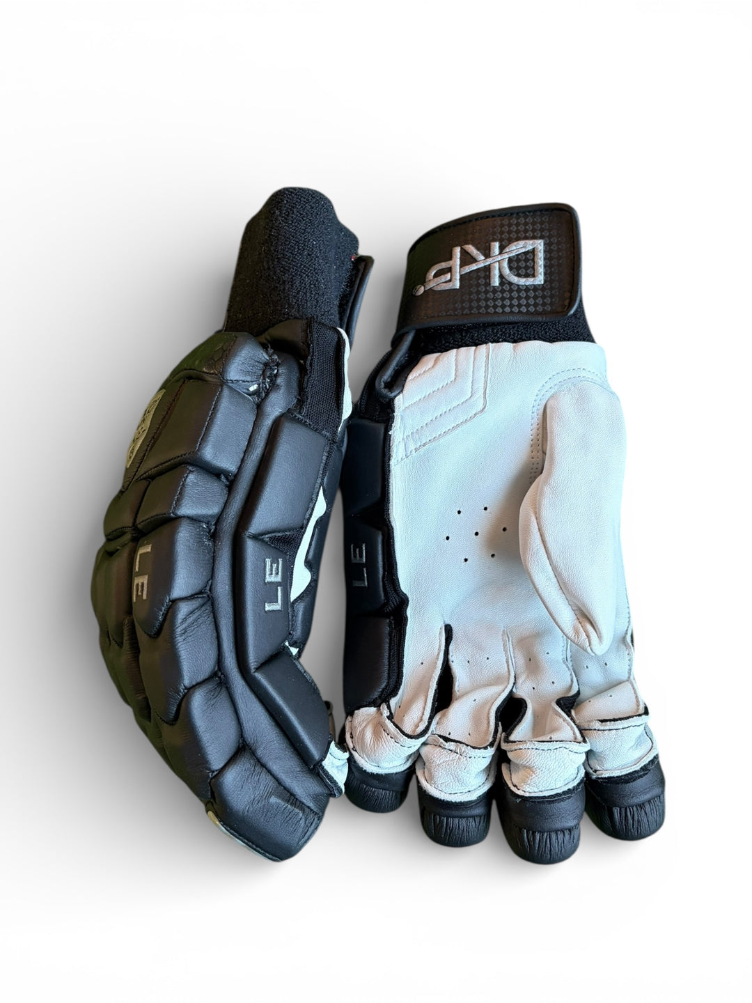 DKP Limited Edition Black and Navy Cricket Batting Gloves | New Model