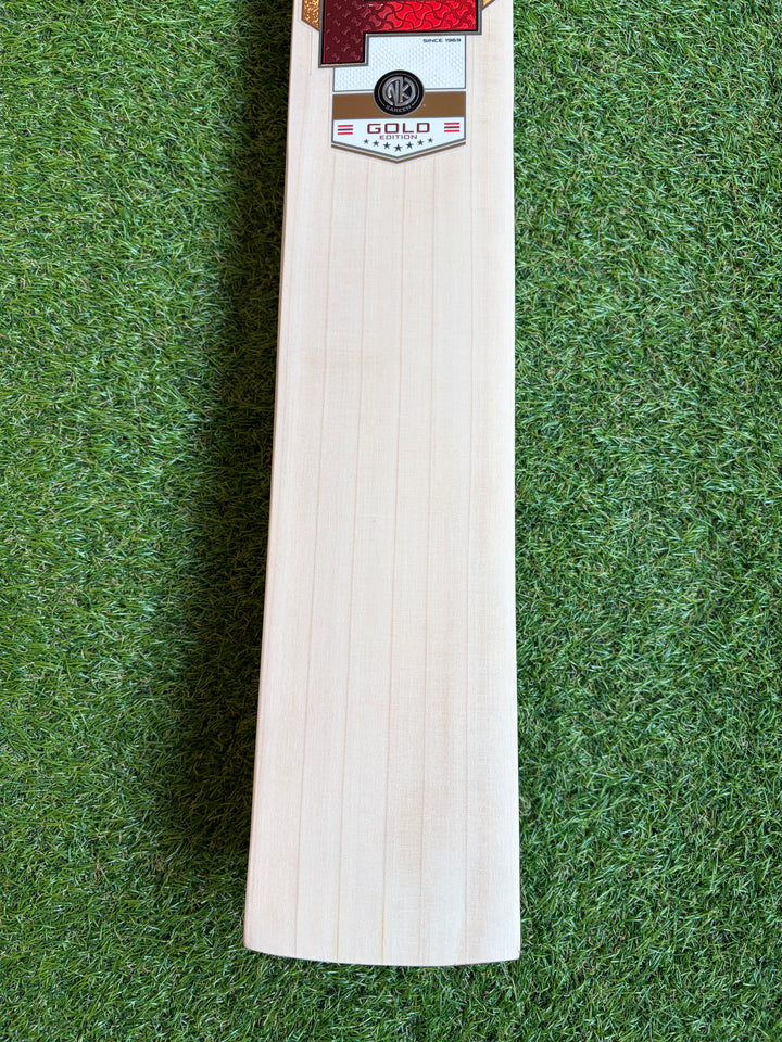 TON Gold Edition Cricket Bat | Long Blade | 40mm Edges
