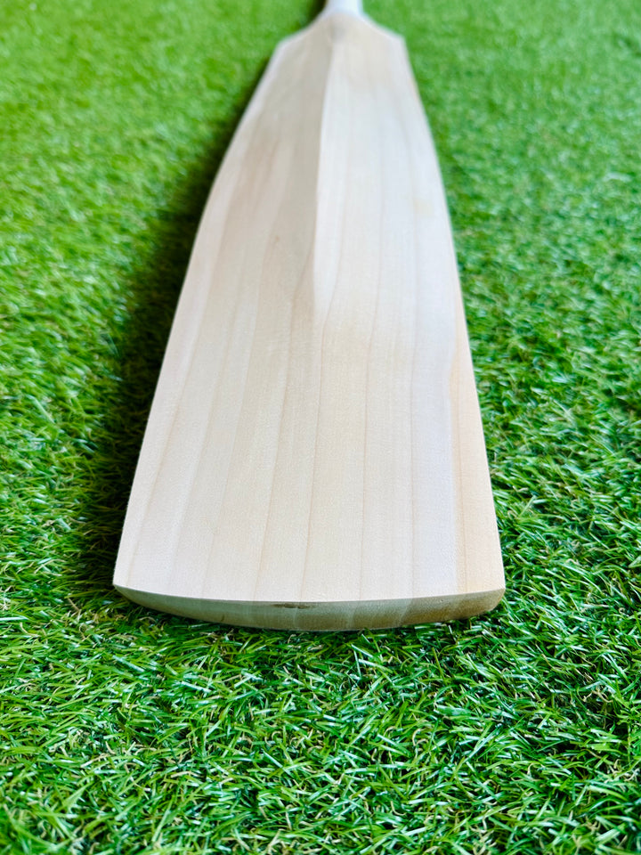 Plain Grade 1 English Willow Cricket Bat | Long Handle