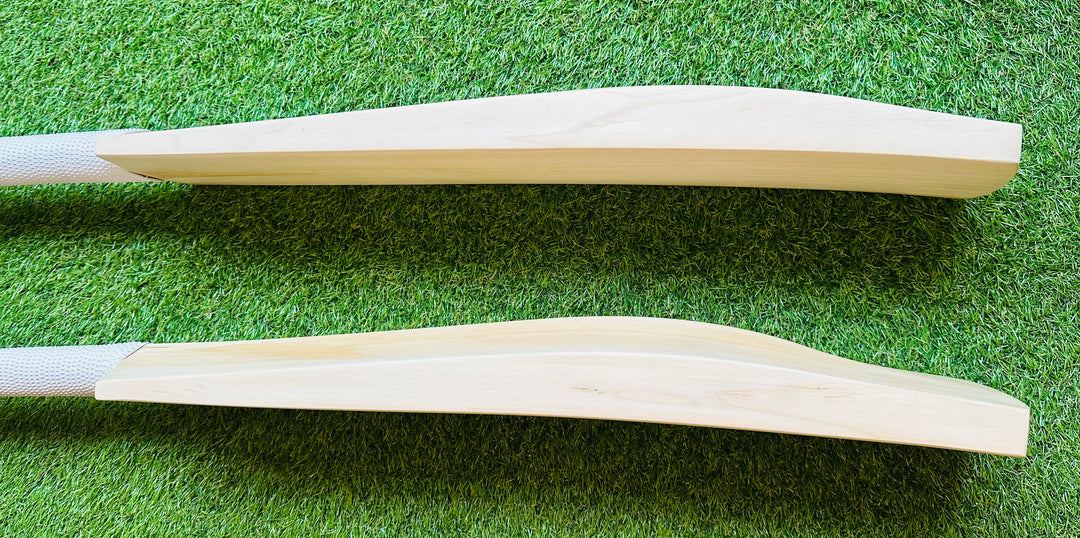 Plain Players Grade 1+ Cricket Bat | Duckbill Profile | 40mm Edges