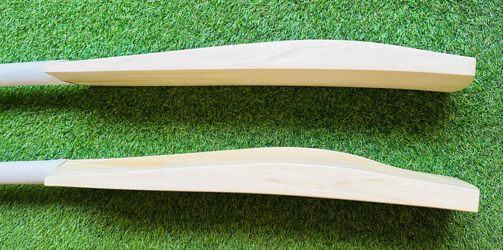 Plain Players Grade 1+ Cricket Bat | Duckbill Profile | 40mm Edges