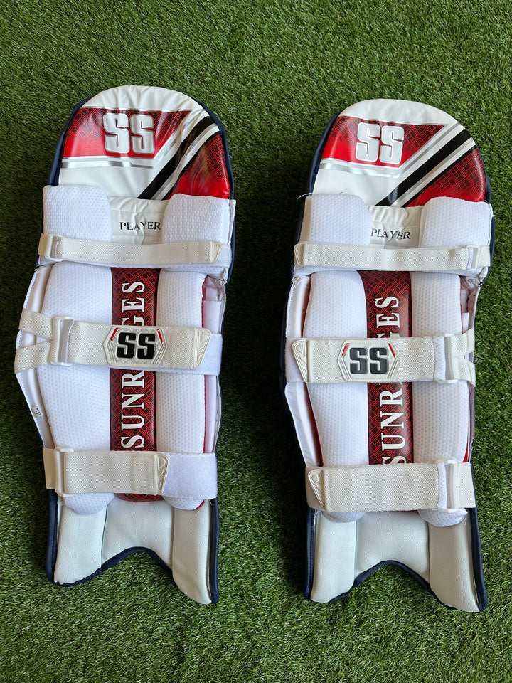 SS Ton Players Navy Batting Cricket Pads