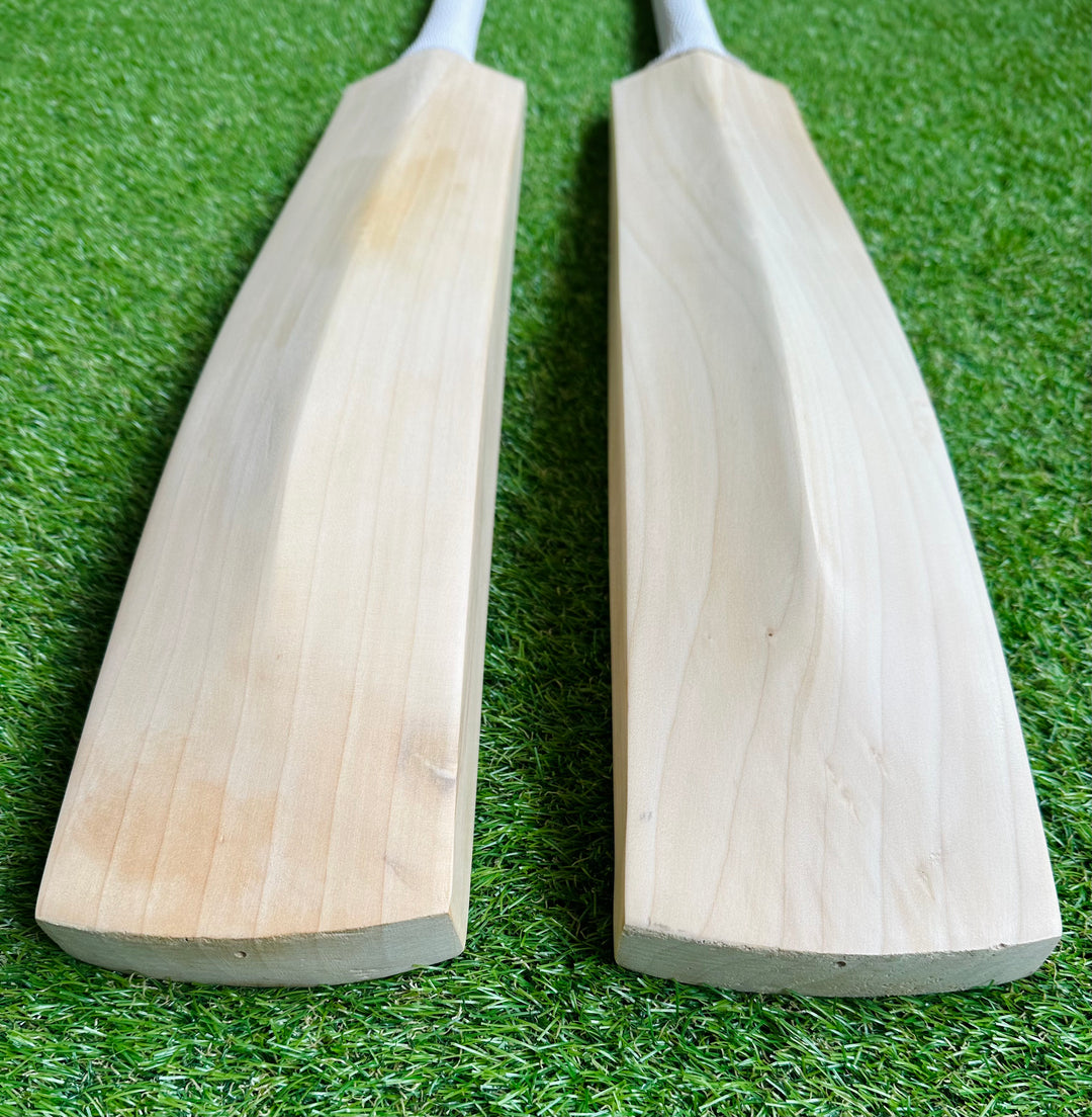 Plain Grade 1 English Willow Cricket Bats | Full Profile No Concaving 