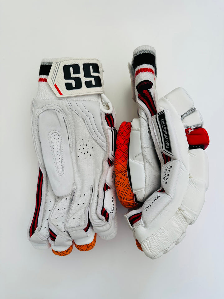 SS TON Millennium Pro Cricket Batting Gloves Top of the Range Pittards