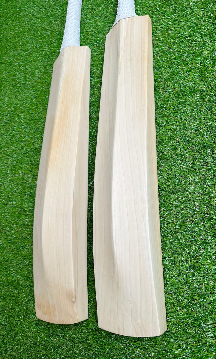 Plain Grade 1 English Willow Cricket Bats | Full Profile No Concaving 