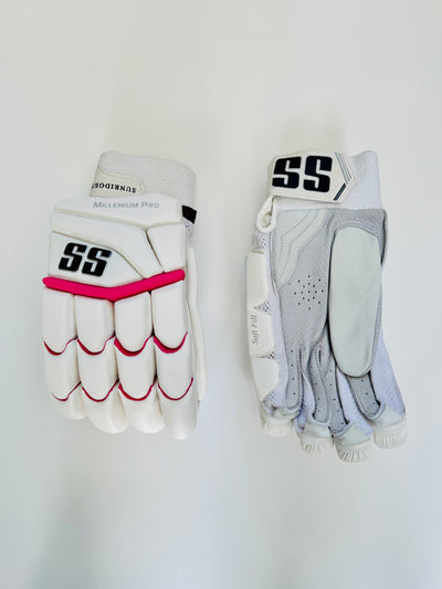 SS TON Millennium Pro Pink Cricket Batting Gloves