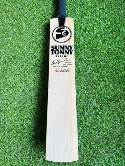 SG Sunny Tonny Xtreme Black Edition Cricket Bat | 42mm Edges