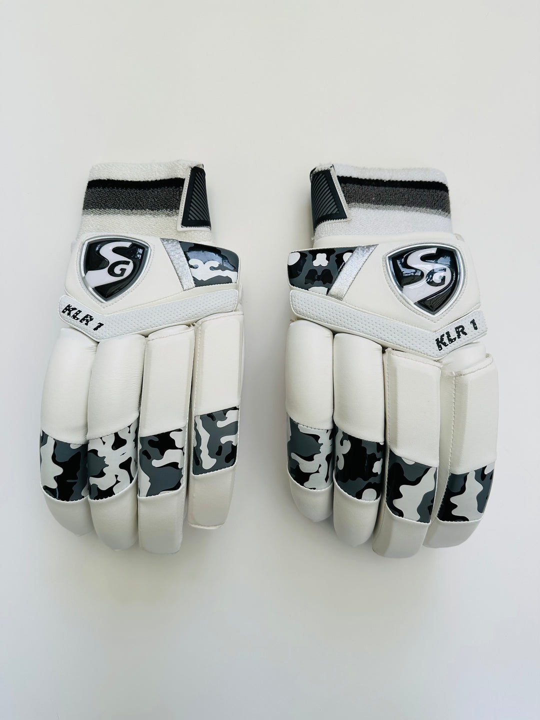 SG KLR 1 Camo Black Cricket Batting Gloves As used by KL Rahul