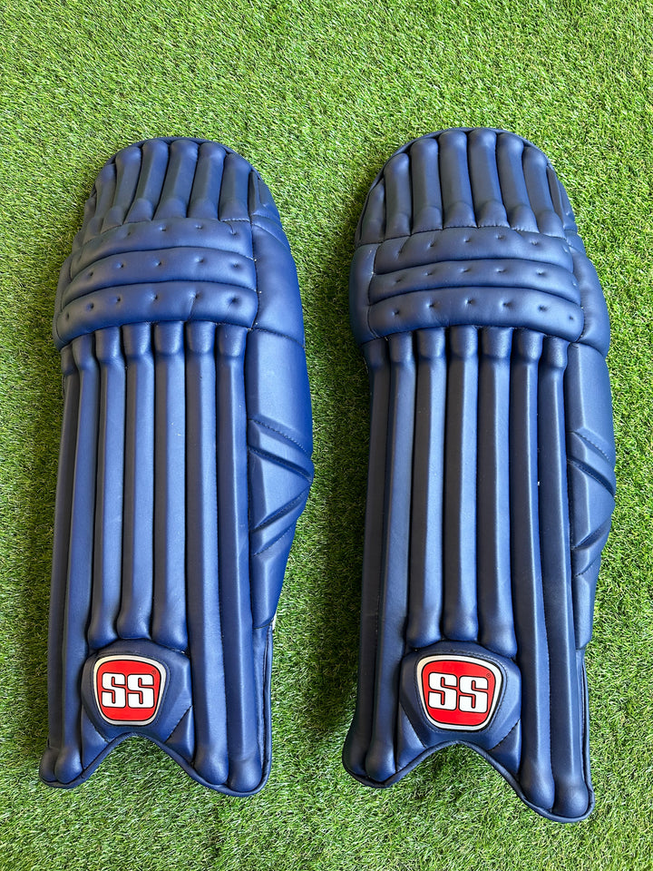 SS Ton Players Navy Batting Cricket Pads