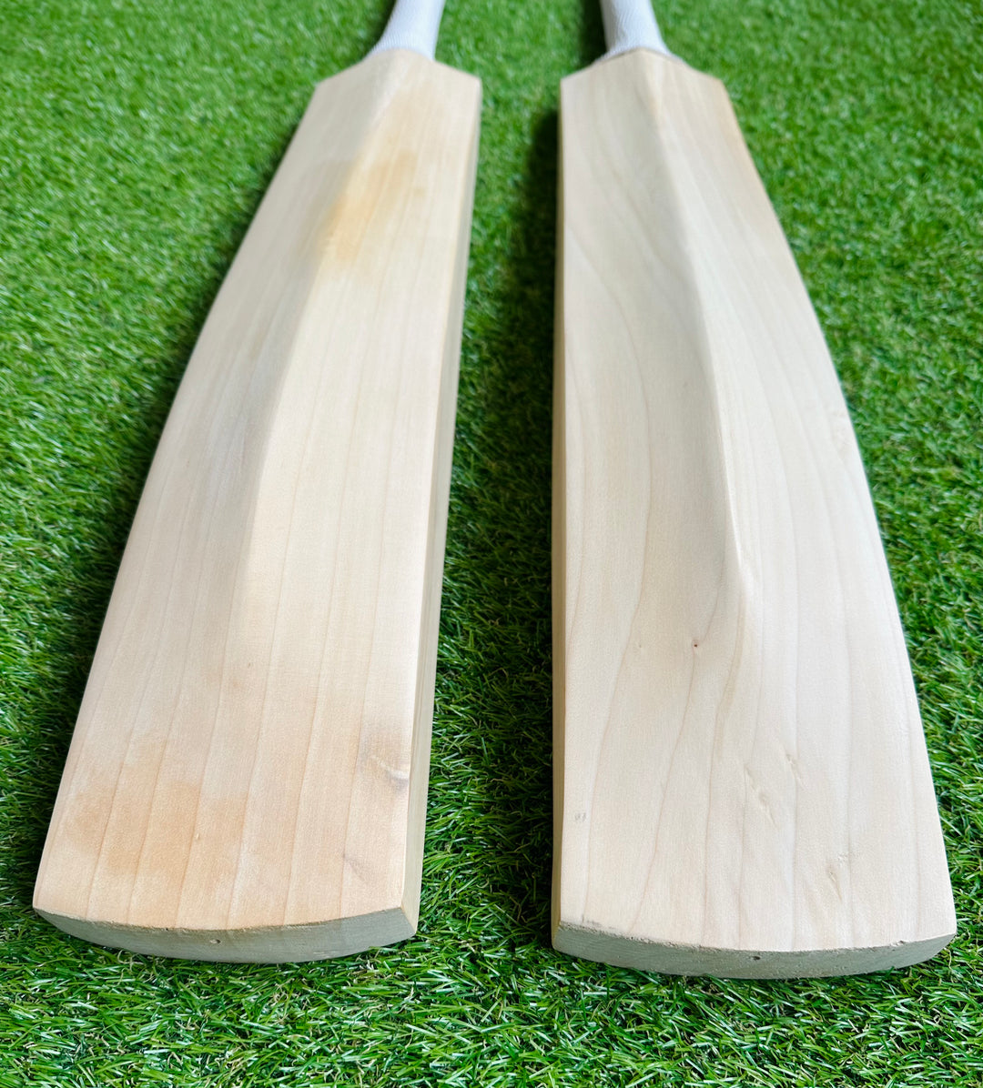 Plain Grade 1 English Willow Cricket Bats | Full Profile No Concaving 