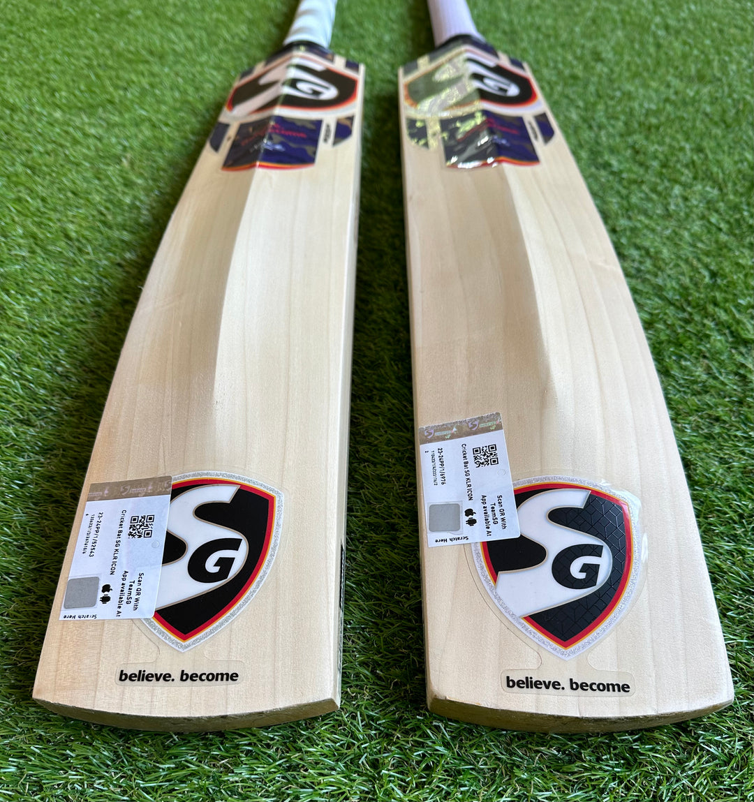 SG KLR Icon Cricket Bat | Endorsed by KL Rahul | 9 Grains