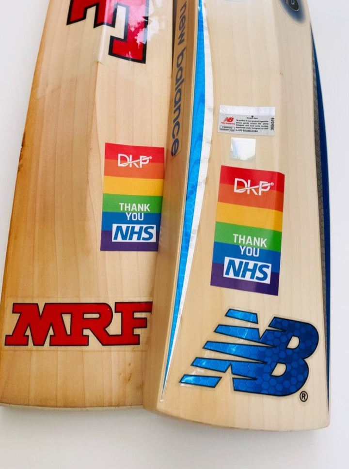 DKP NHS Thank You | Cricket Bat Sticker