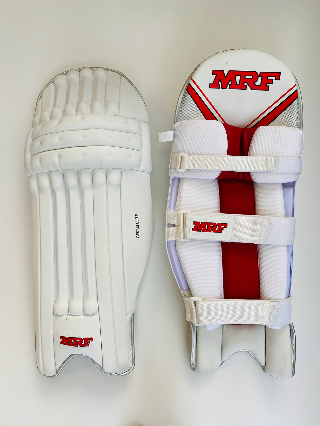 MRF Elite Pro Cricket Batting Pads: AB De Villiers - DKP Cricket Online