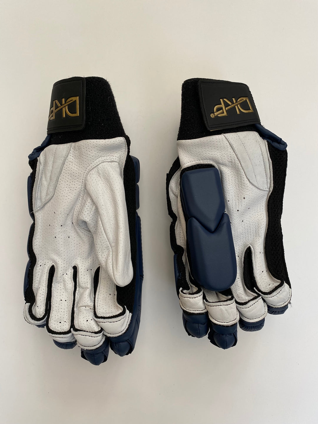 DKP Pro Black and Navy Cricket Batting Gloves